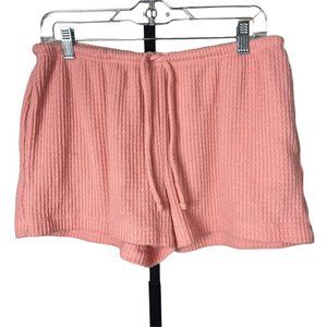 Socialite Chenille Sleep Shorts Pink M‎